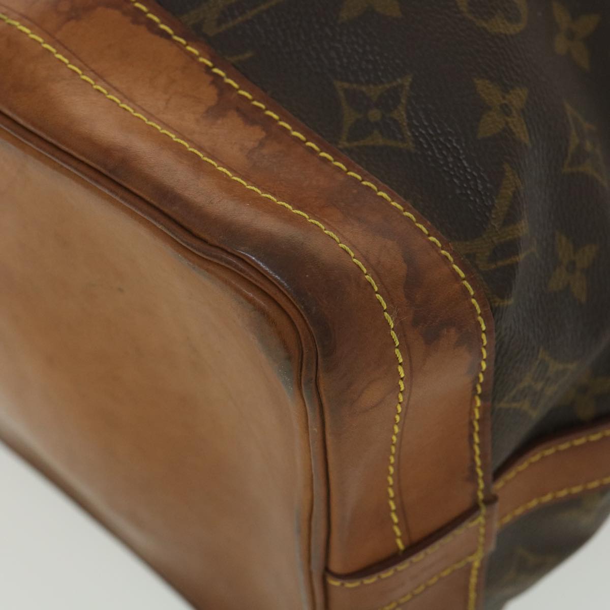 LOUIS VUITTON Monogram Noe Shoulder Bag M42224 LV 37592