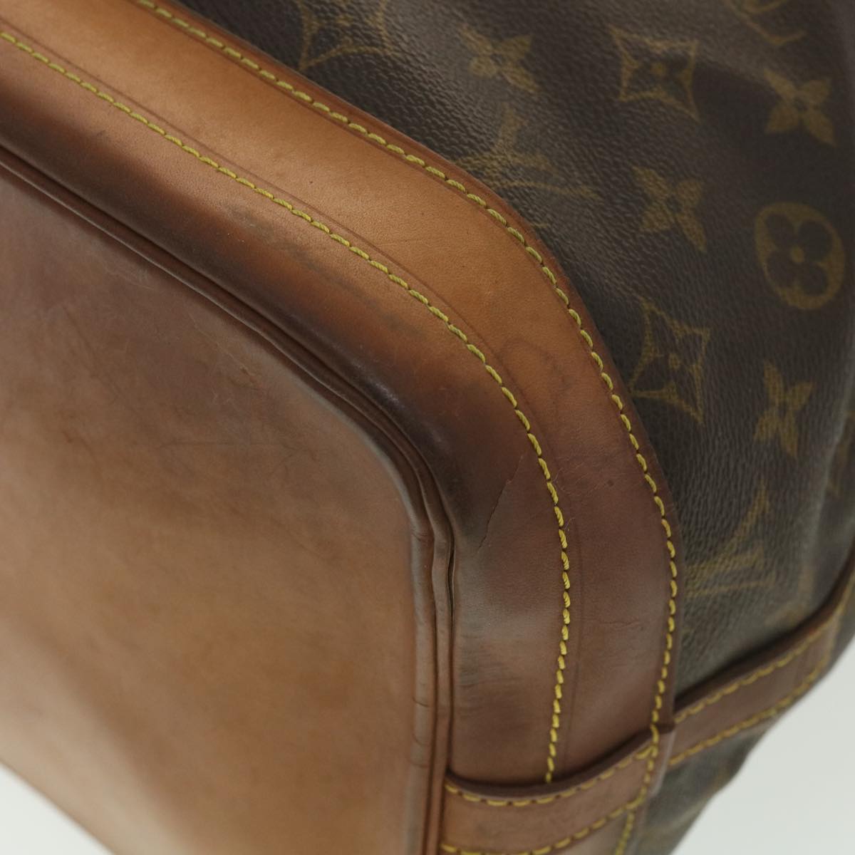 LOUIS VUITTON Monogram Noe Shoulder Bag M42224 LV 37592