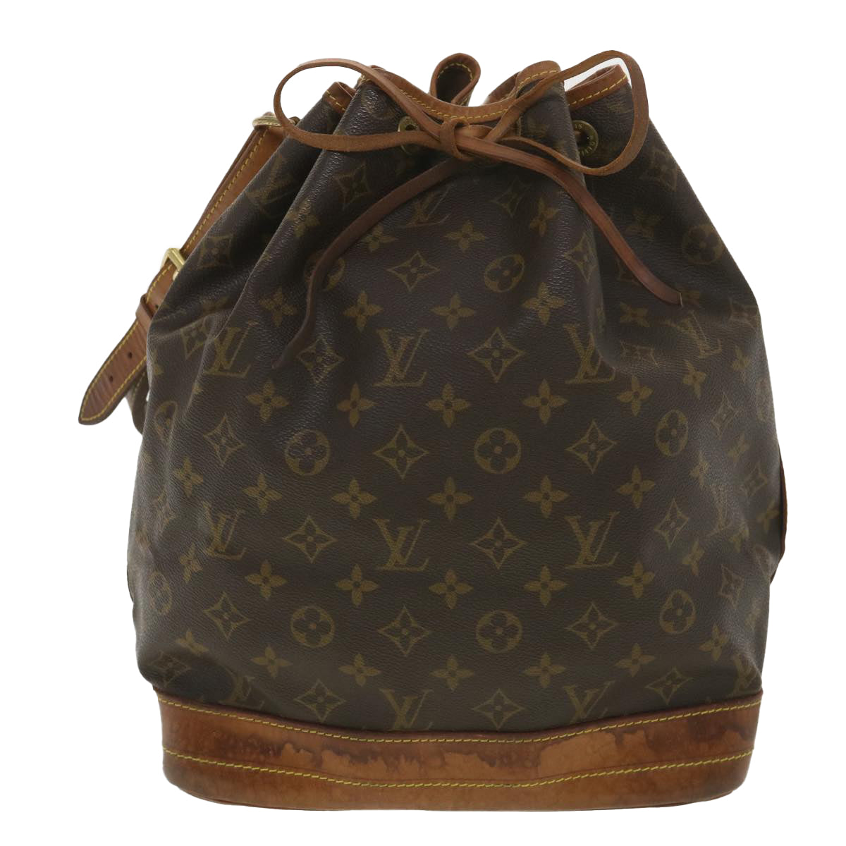 LOUIS VUITTON Monogram Noe Shoulder Bag M42224 LV 37592