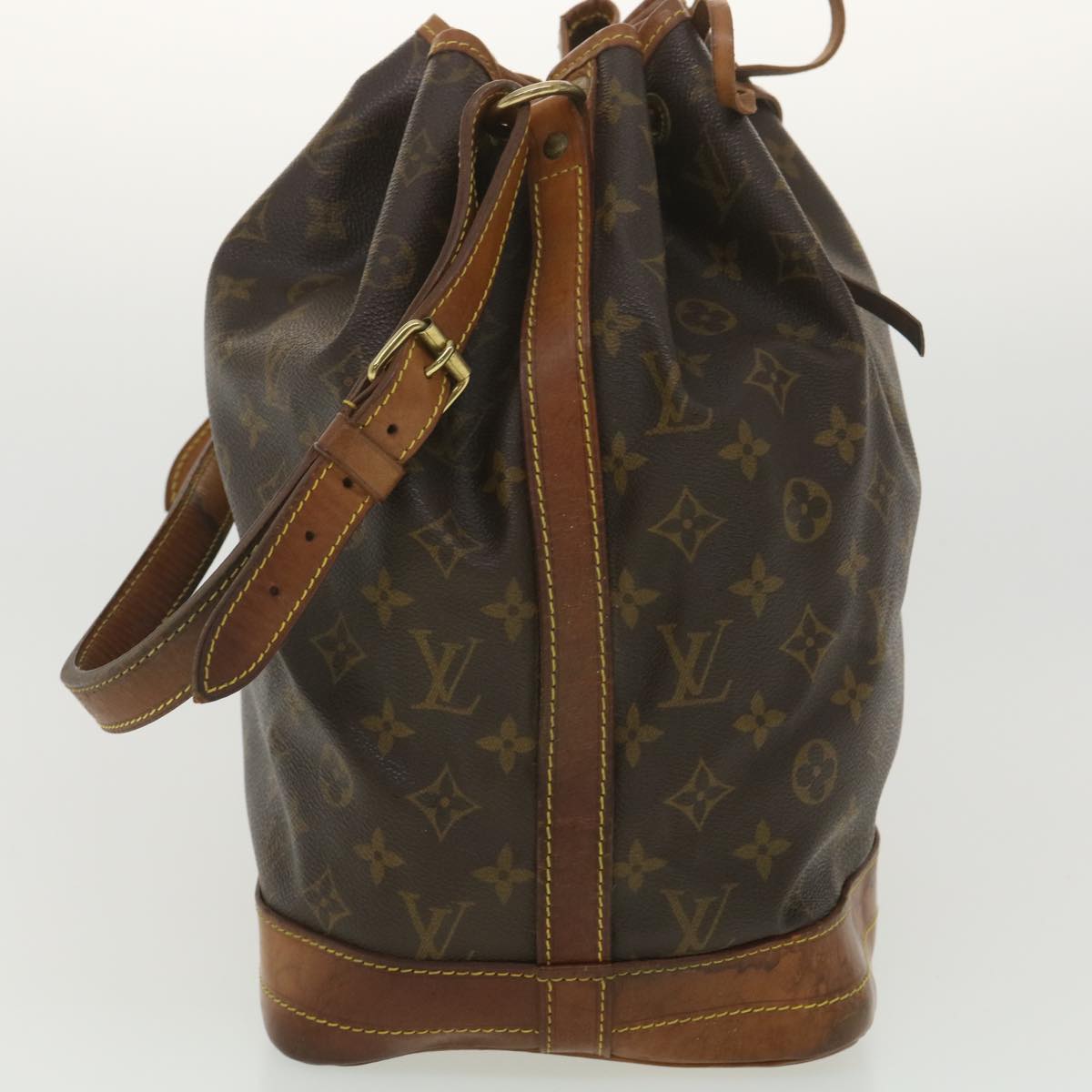 LOUIS VUITTON Monogram Noe Shoulder Bag M42224 LV 37592