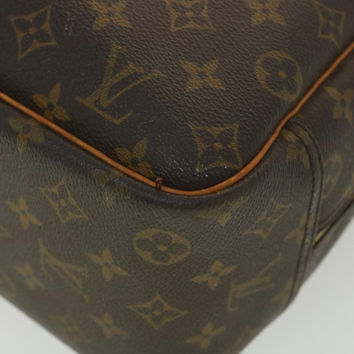 LOUIS VUITTON Monogram Deauville Hand Bag M47270 LV 37605