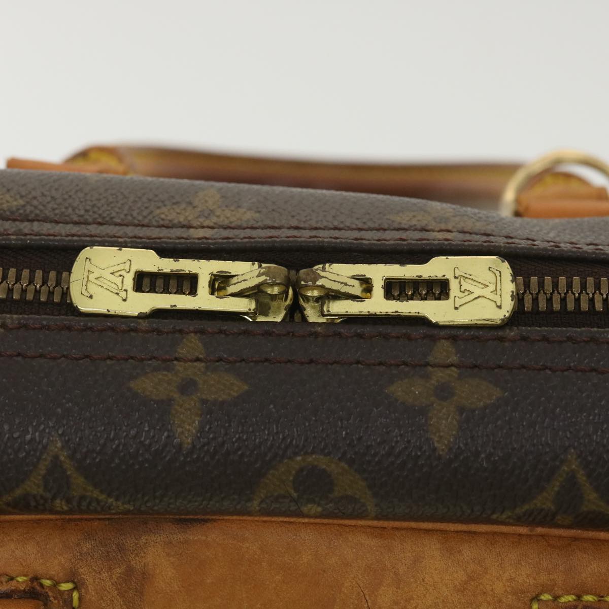 LOUIS VUITTON Monogram Deauville Hand Bag M47270 LV 37605