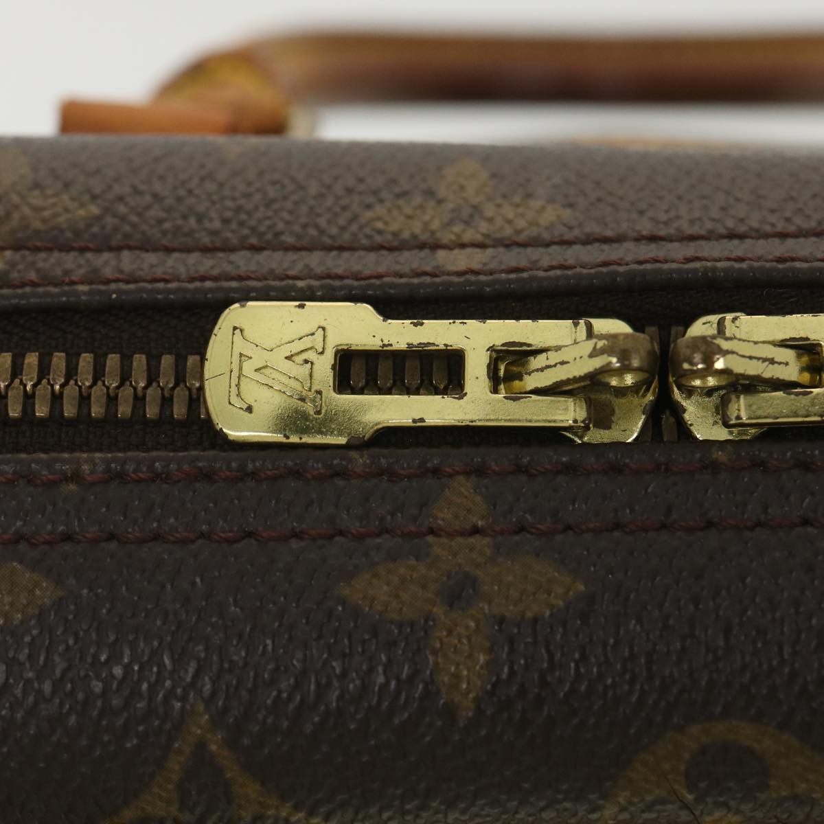 LOUIS VUITTON Monogram Deauville Hand Bag M47270 LV 37605