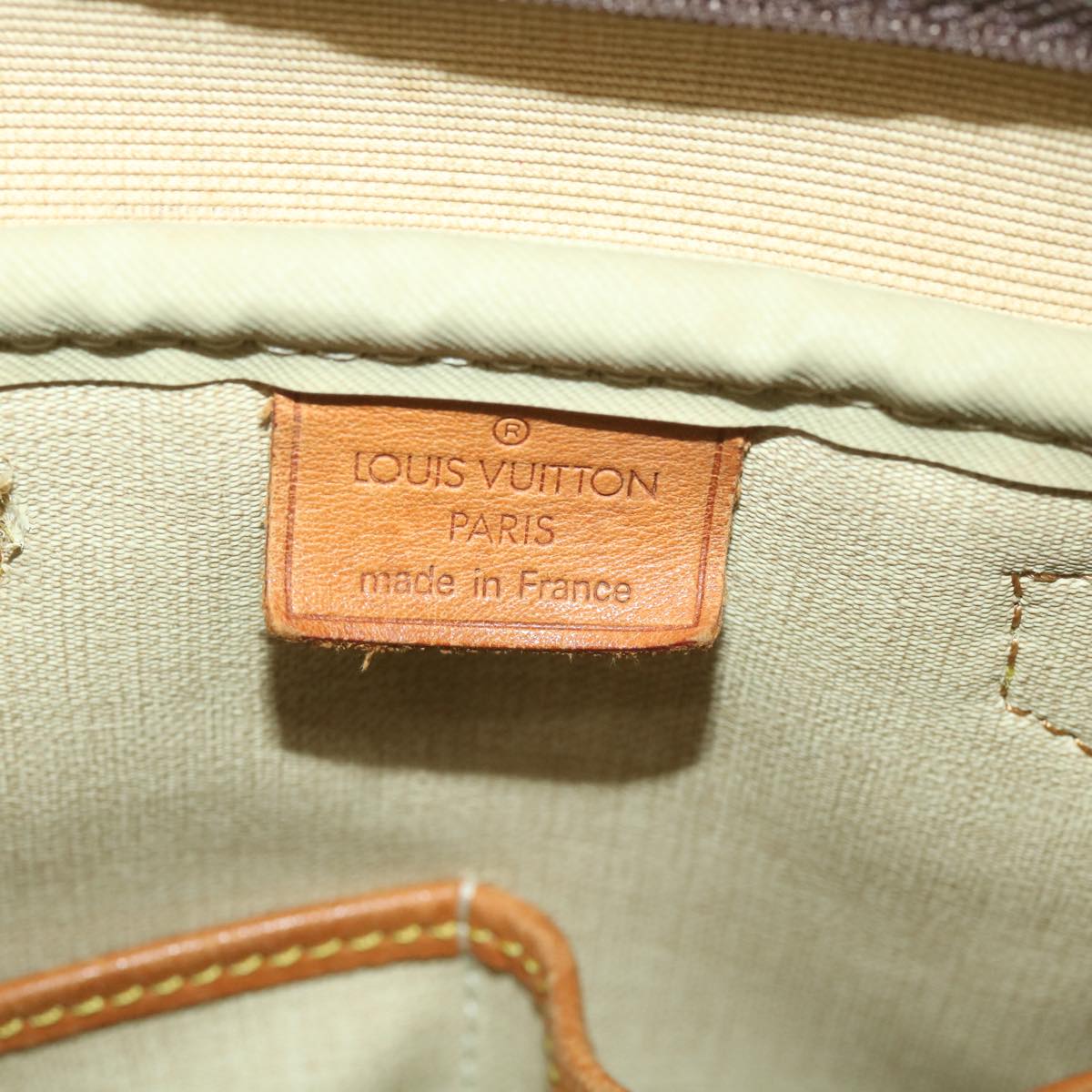 LOUIS VUITTON Monogram Deauville Hand Bag M47270 LV 37605