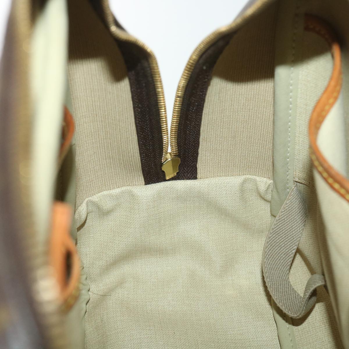 LOUIS VUITTON Monogram Deauville Hand Bag M47270 LV 37605