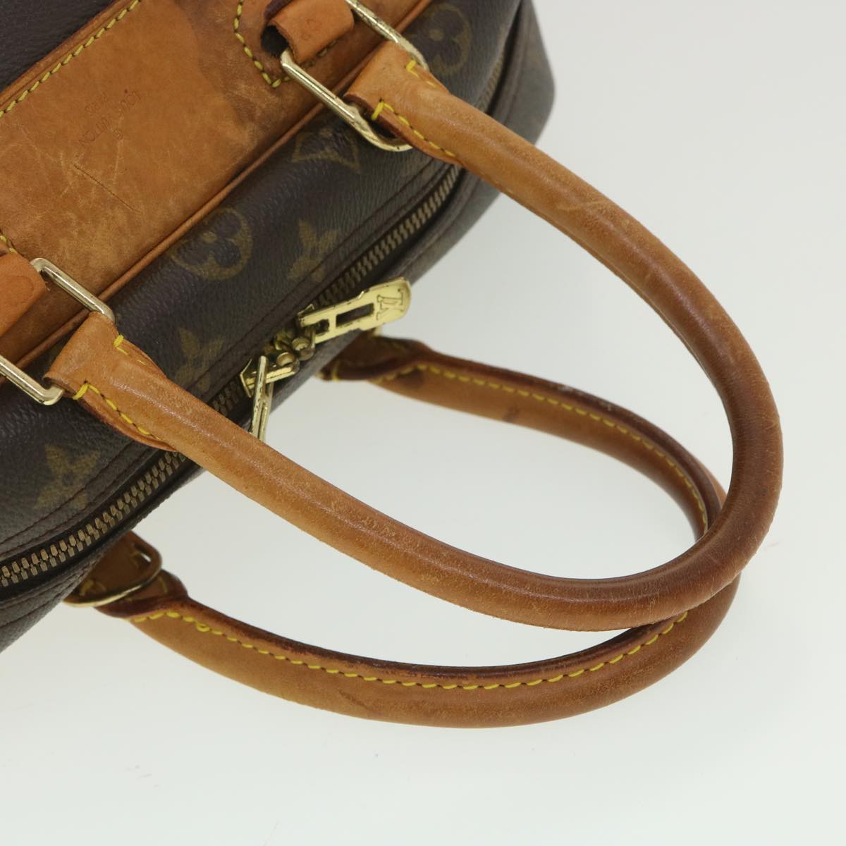 LOUIS VUITTON Monogram Deauville Hand Bag M47270 LV 37605