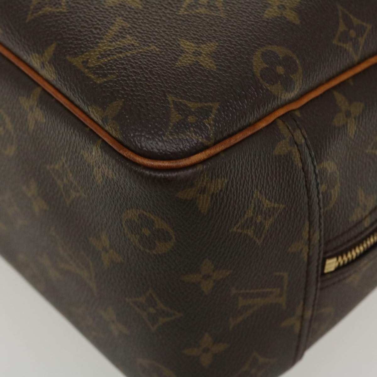 LOUIS VUITTON Monogram Deauville Hand Bag M47270 LV 37644