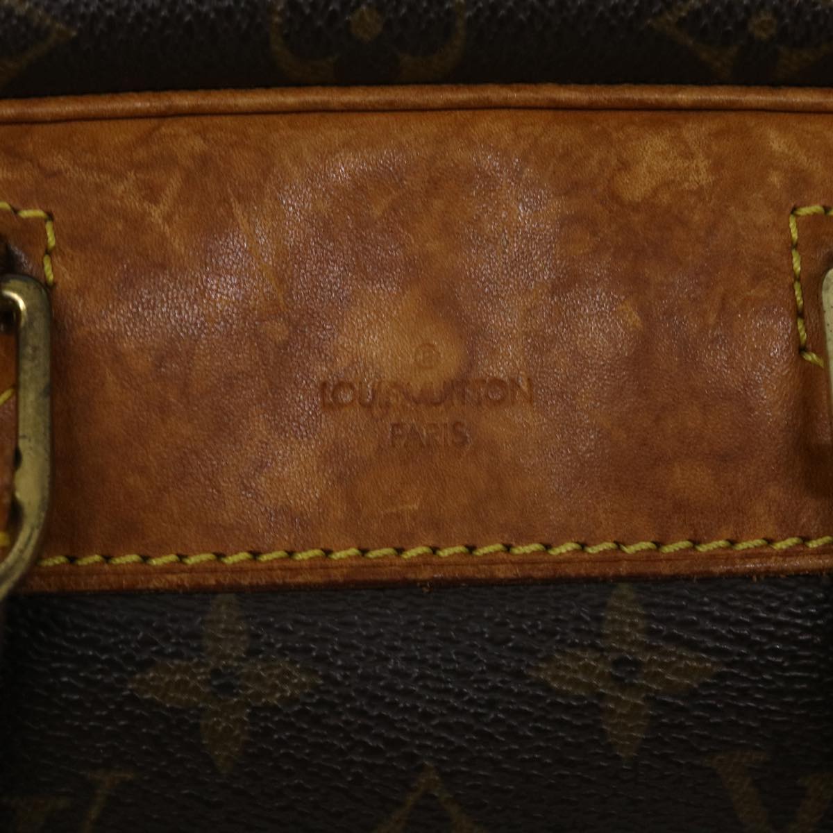 LOUIS VUITTON Monogram Deauville Hand Bag M47270 LV 37644