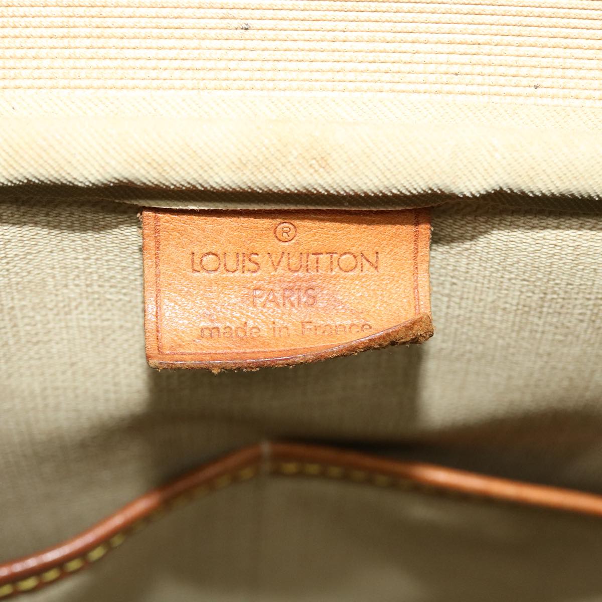 LOUIS VUITTON Monogram Deauville Hand Bag M47270 LV 37644