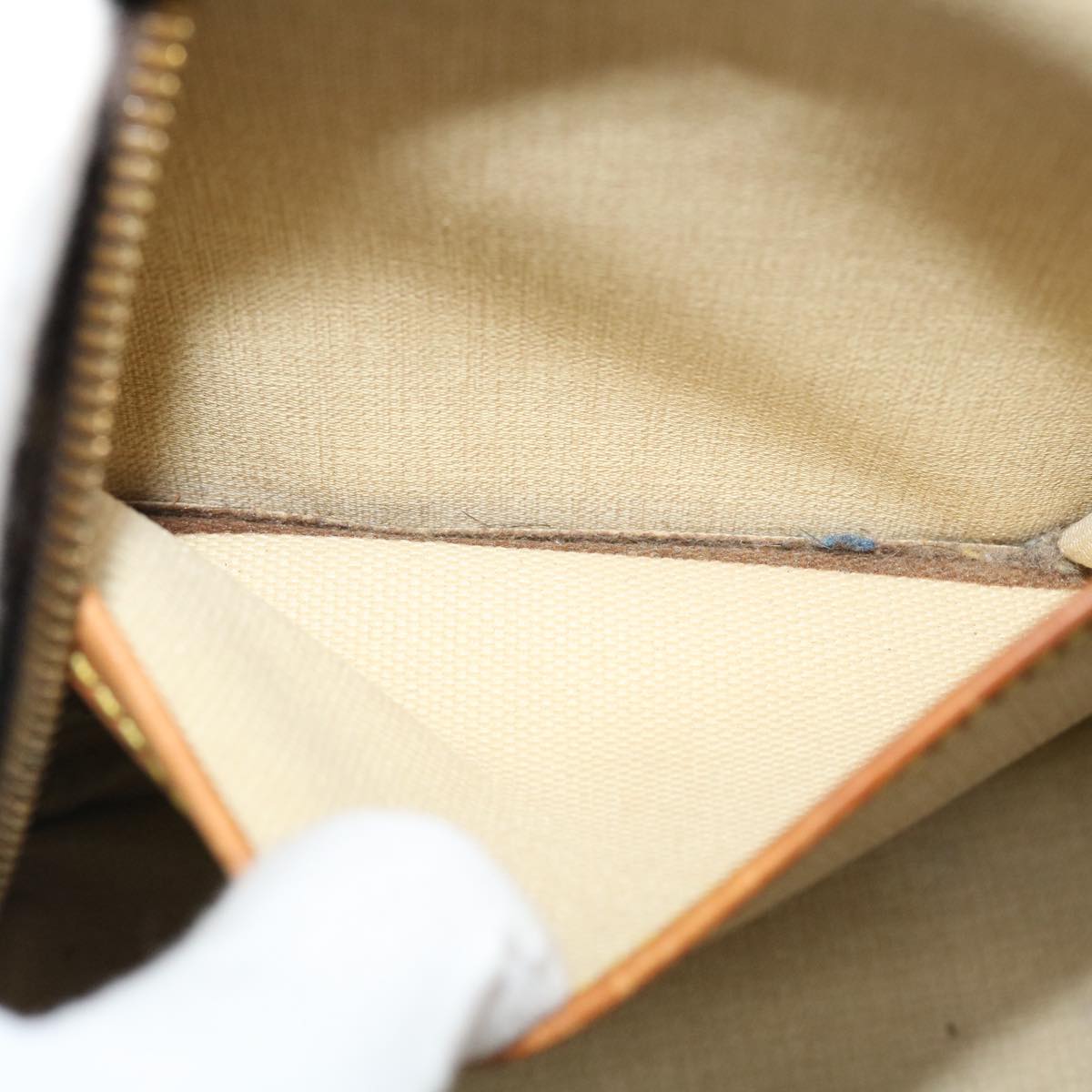 LOUIS VUITTON Monogram Deauville Hand Bag M47270 LV 37644