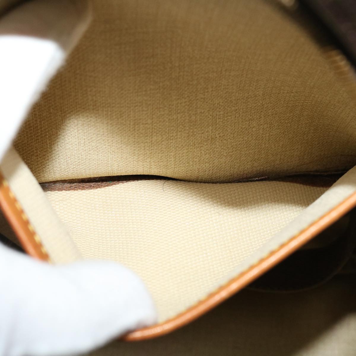 LOUIS VUITTON Monogram Deauville Hand Bag M47270 LV 37644