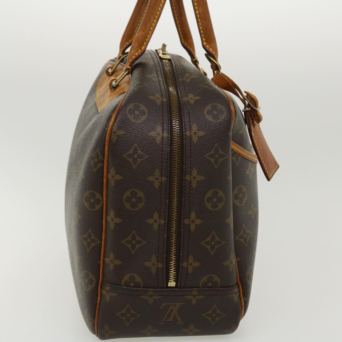 LOUIS VUITTON Monogram Deauville Hand Bag M47270 LV 37644