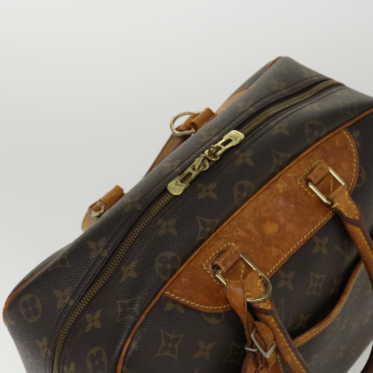 LOUIS VUITTON Monogram Deauville Hand Bag M47270 LV 37644