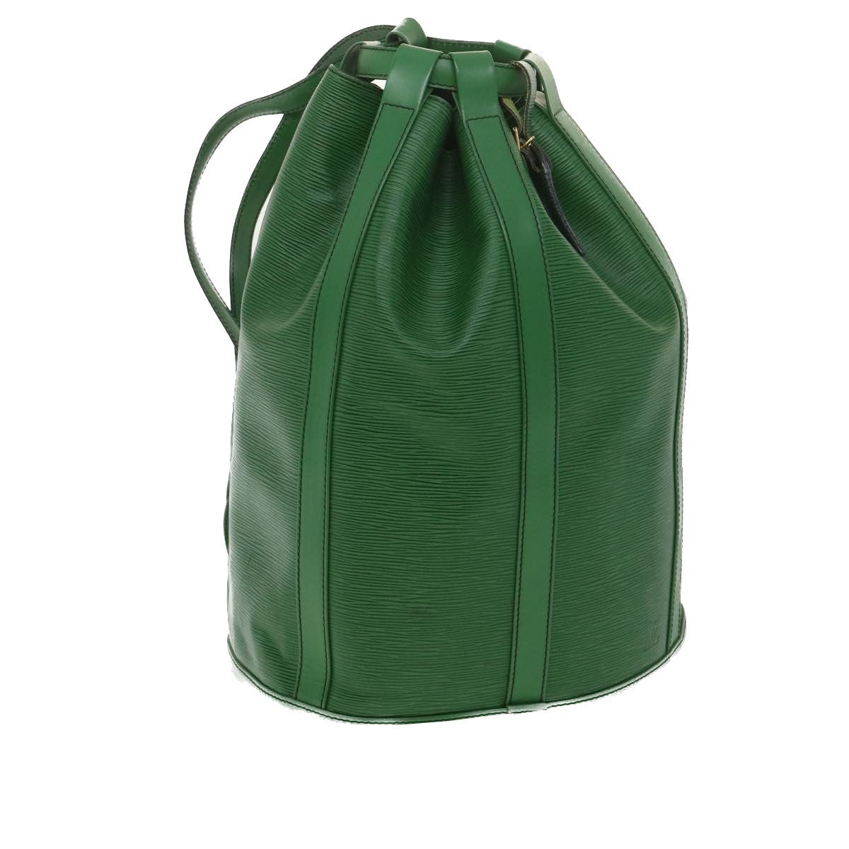 LOUIS VUITTON Epi Randonnee GM Shoulder Bag Green M43084 LV 37657