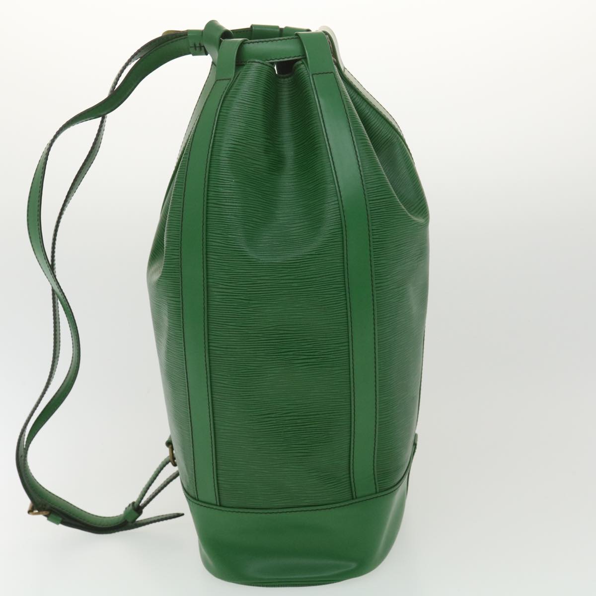 LOUIS VUITTON Epi Randonnee GM Shoulder Bag Green M43084 LV 37657