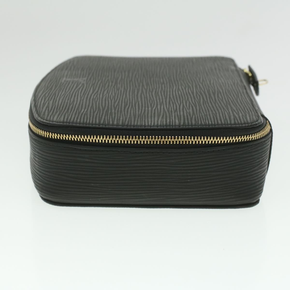 LOUIS VUITTON Epi Posh Monte Carlo Jewelry Box Black M48362 LV 37669