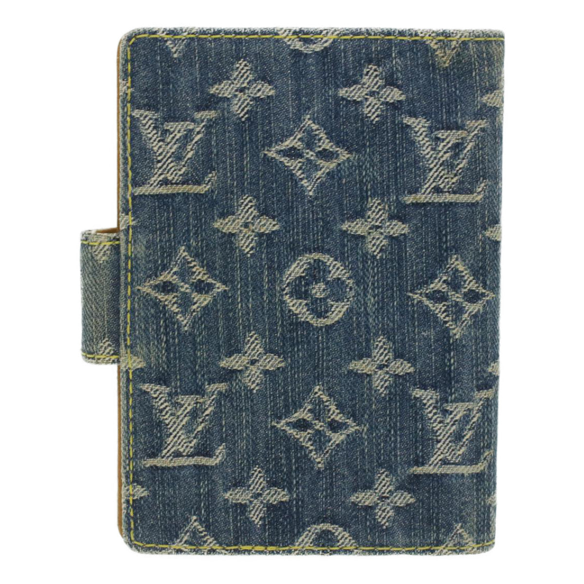 LOUIS VUITTON Monogram Denim Agenda PM Day Planner Cover R20010 LV 37746