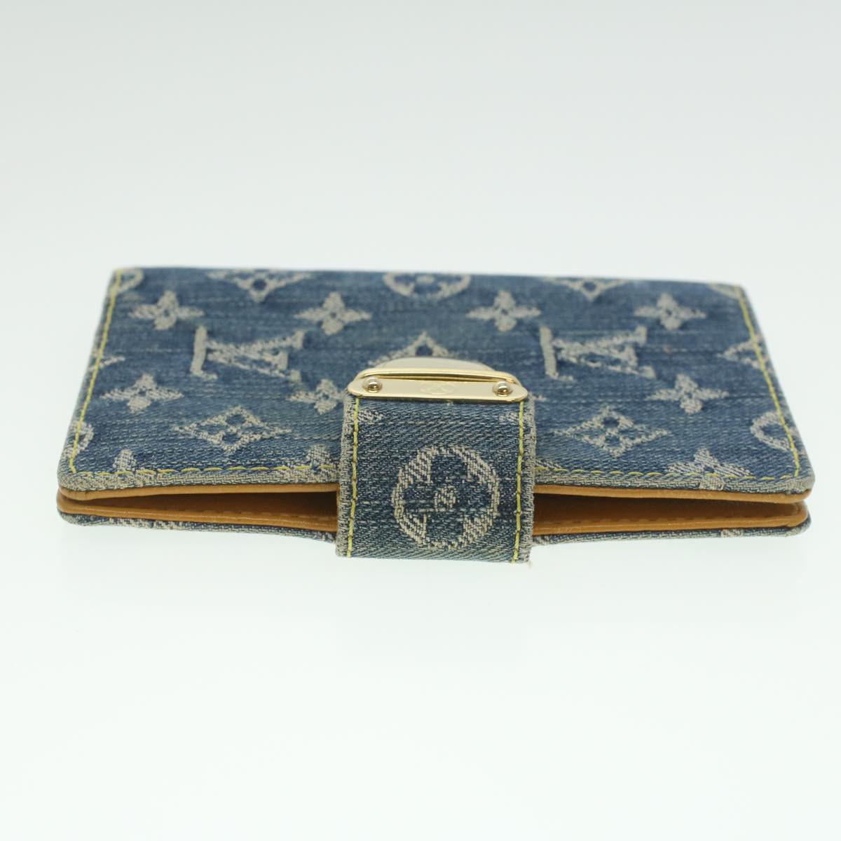 LOUIS VUITTON Monogram Denim Agenda PM Day Planner Cover R20010 LV 37746