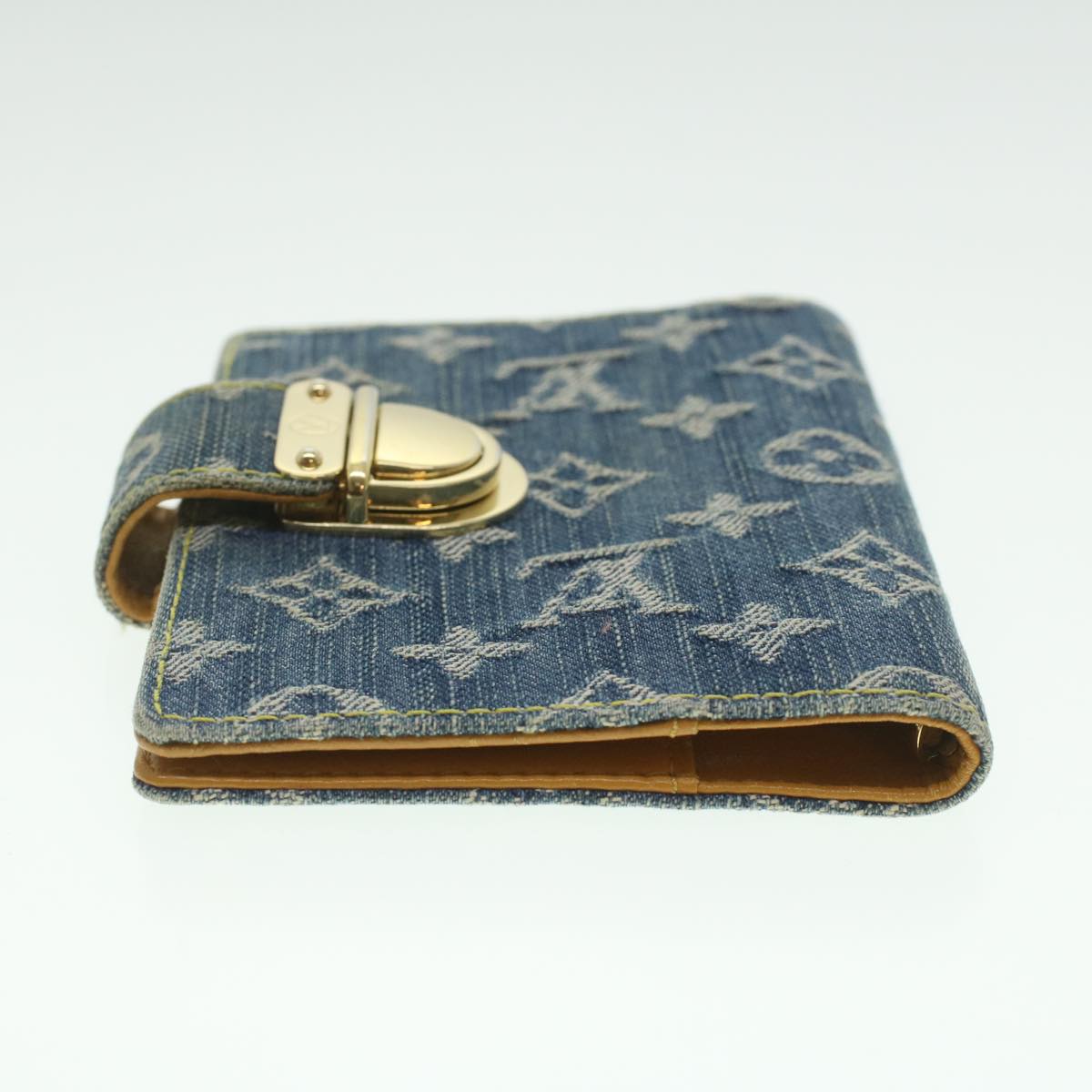 LOUIS VUITTON Monogram Denim Agenda PM Day Planner Cover R20010 LV 37746