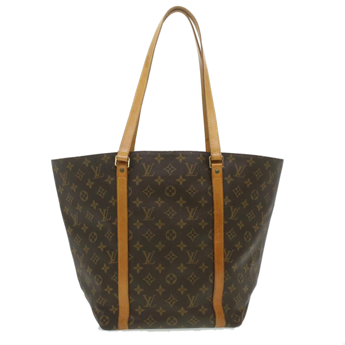 LOUIS VUITTON Monogram Sac Shopping Tote Bag M51108 LV 37748