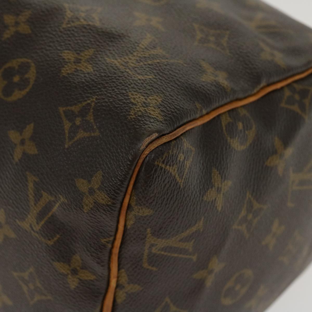 LOUIS VUITTON Monogram Speedy 30 Hand Bag M41526 LV 37784