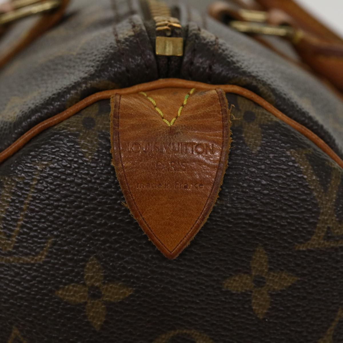 LOUIS VUITTON Monogram Speedy 30 Hand Bag M41526 LV 37784