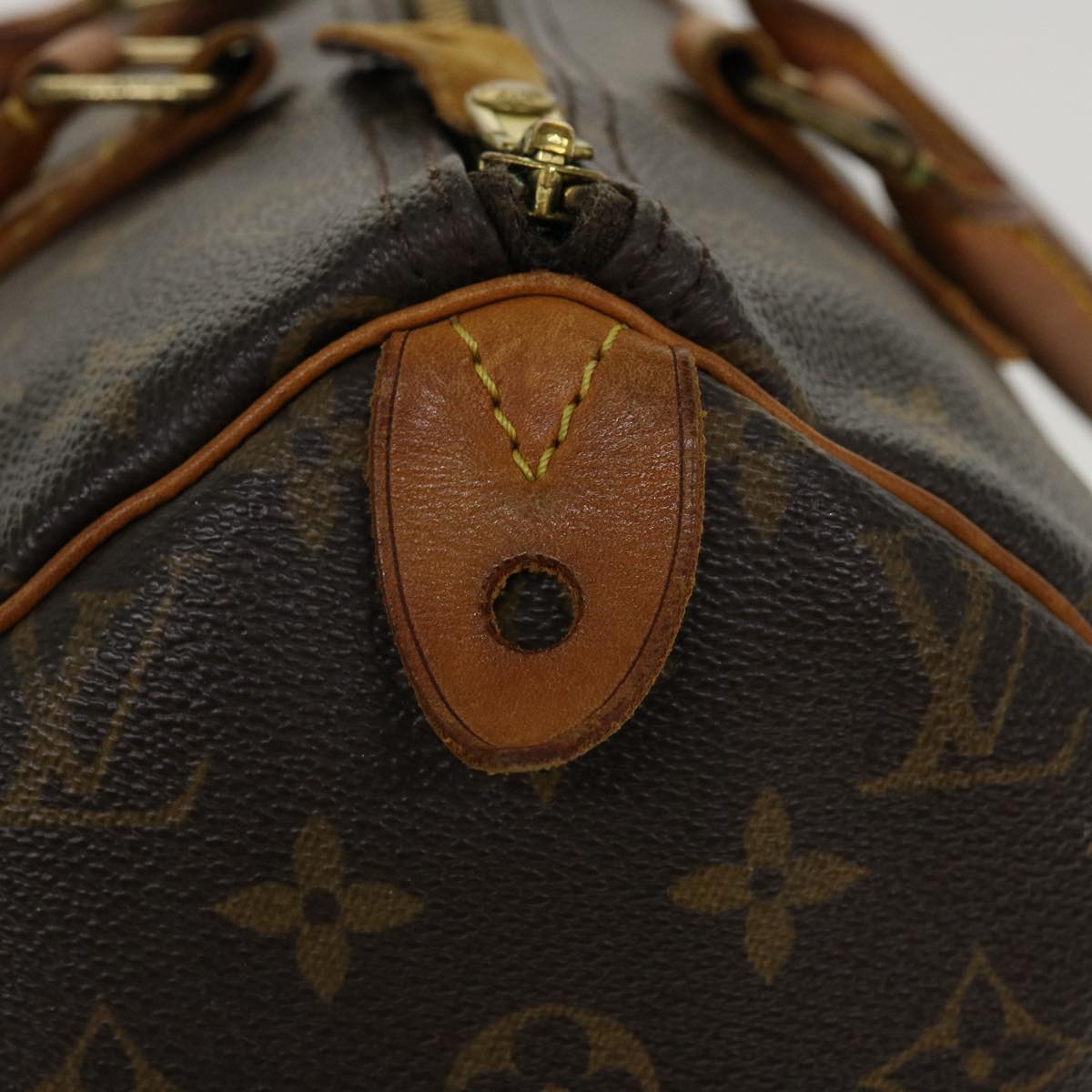 LOUIS VUITTON Monogram Speedy 30 Hand Bag M41526 LV 37784