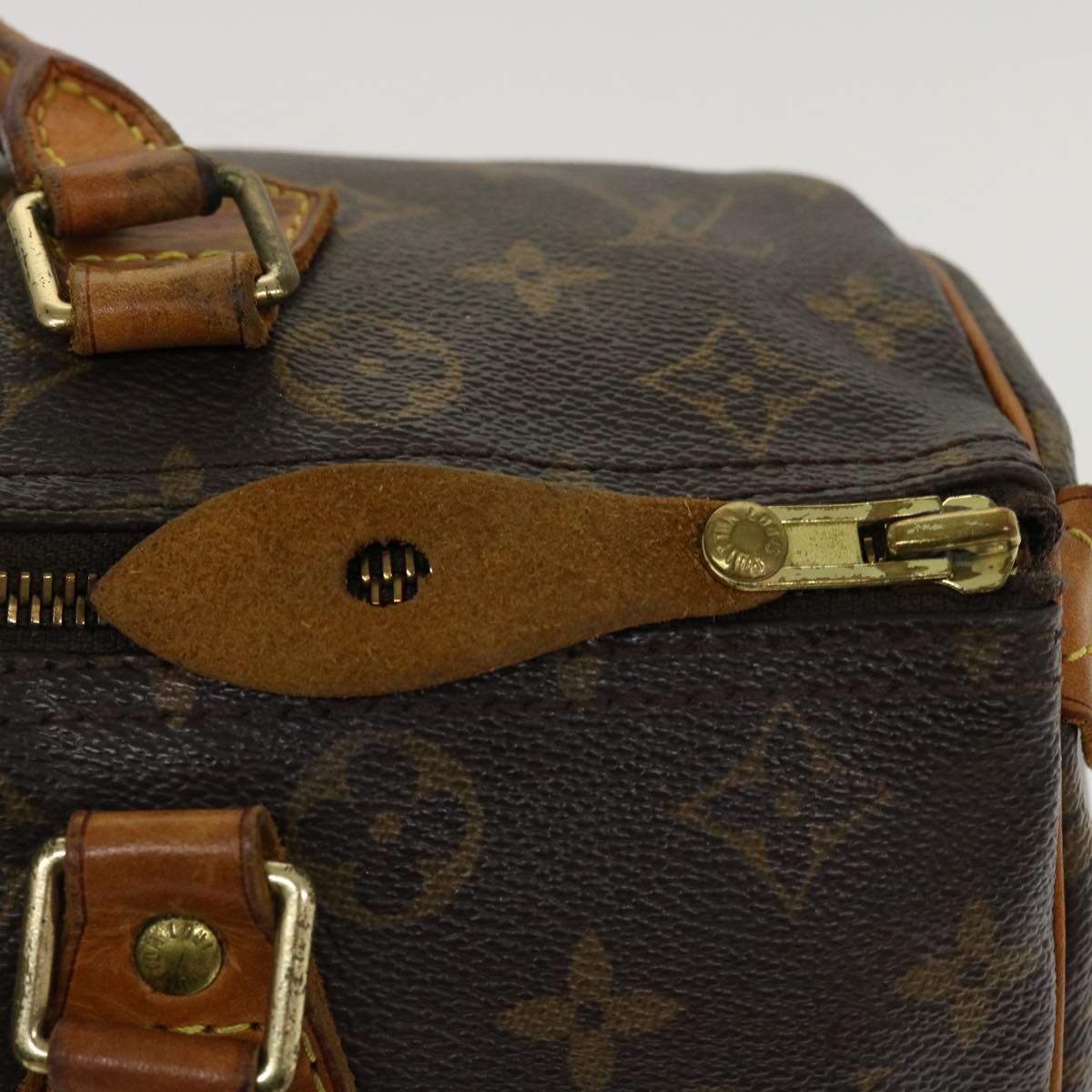 LOUIS VUITTON Monogram Speedy 30 Hand Bag M41526 LV 37784