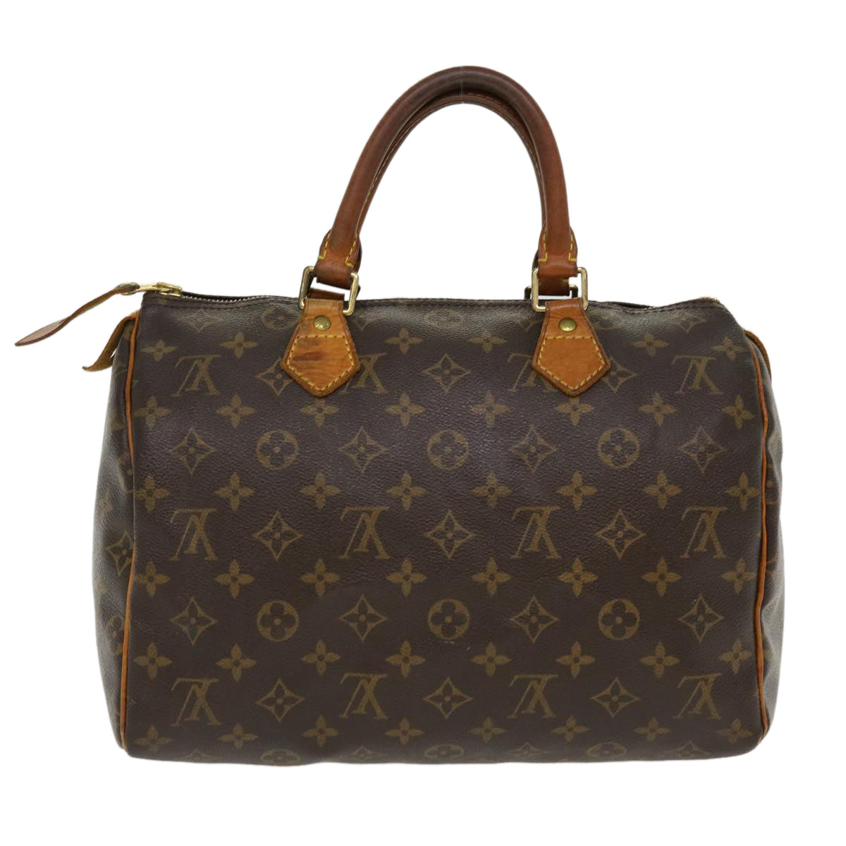 LOUIS VUITTON Monogram Speedy 30 Hand Bag M41526 LV 37784