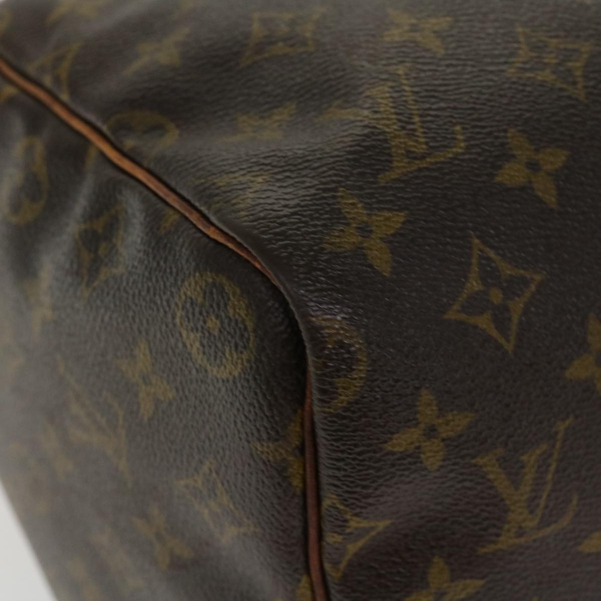 LOUIS VUITTON Monogram Speedy 40 Hand Bag M41522 LV 37827