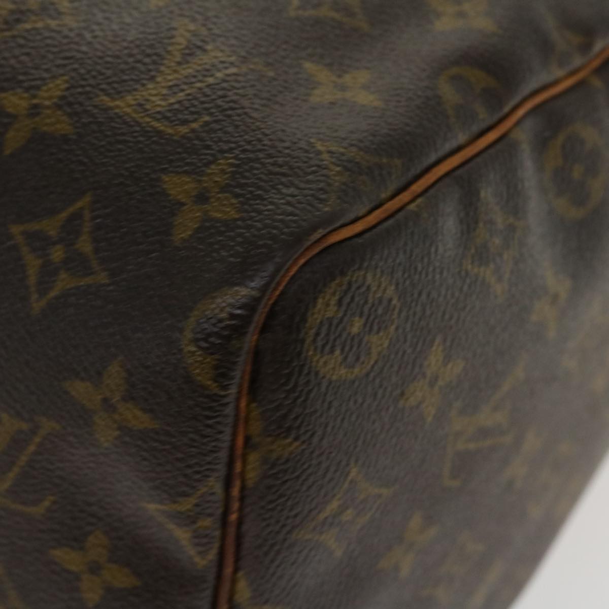 LOUIS VUITTON Monogram Speedy 40 Hand Bag M41522 LV 37827