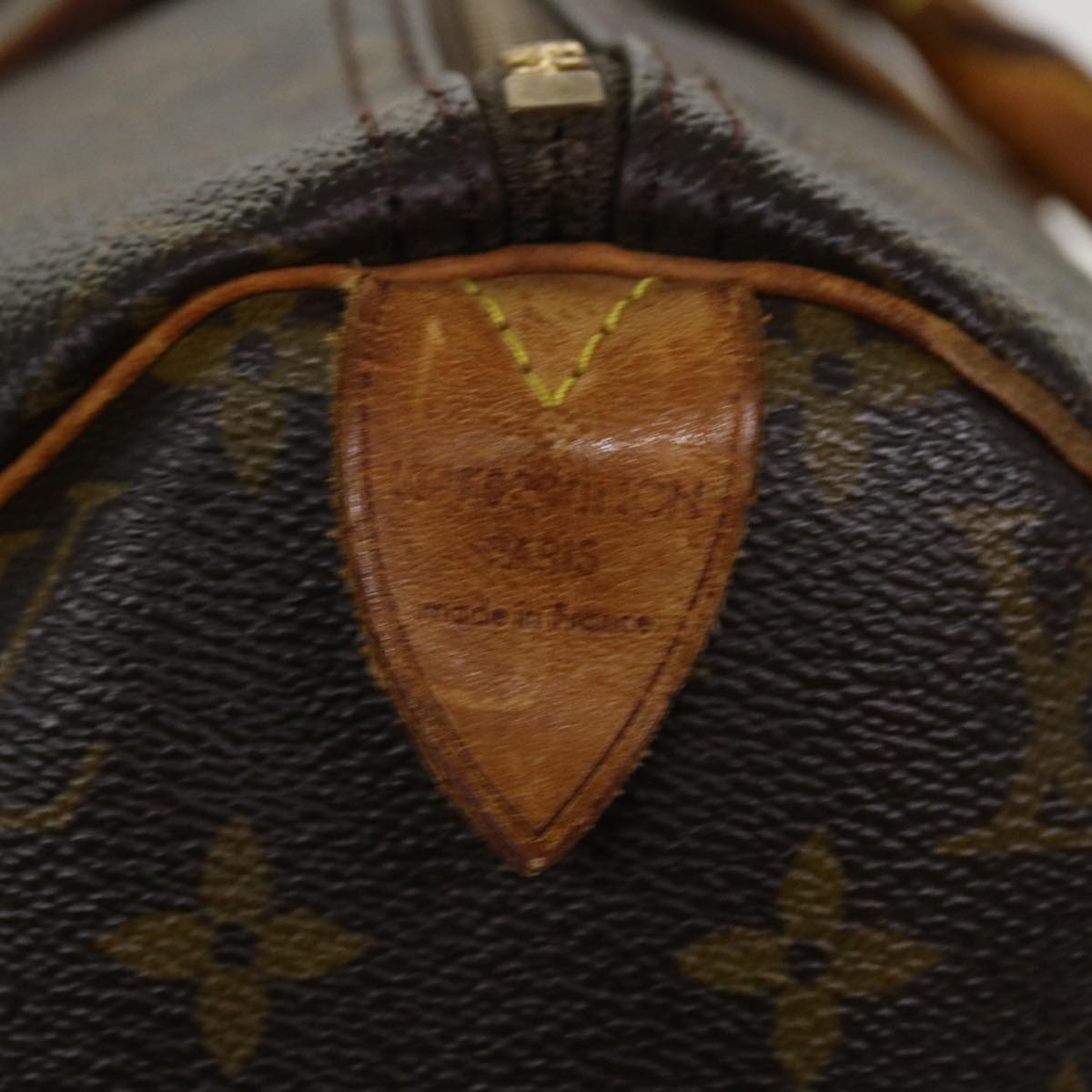 LOUIS VUITTON Monogram Speedy 40 Hand Bag M41522 LV 37827