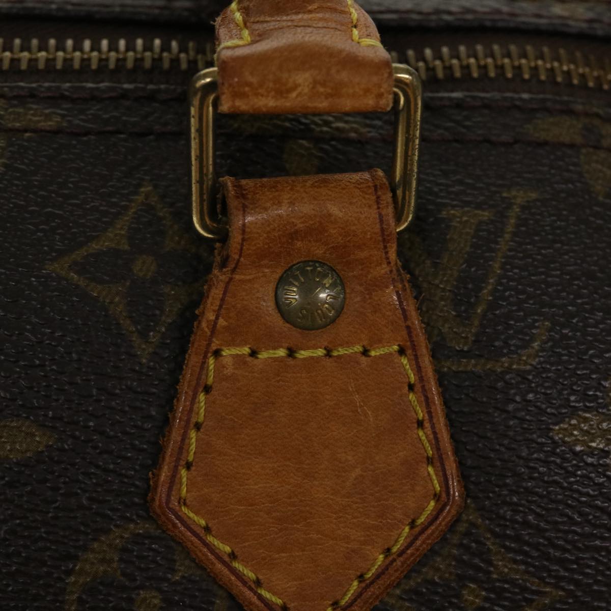 LOUIS VUITTON Monogram Speedy 40 Hand Bag M41522 LV 37827