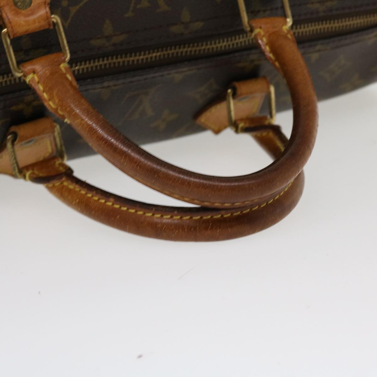 LOUIS VUITTON Monogram Speedy 40 Hand Bag M41522 LV 37827
