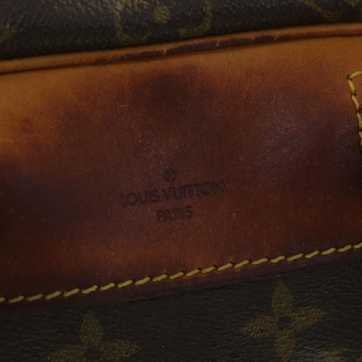 LOUIS VUITTON Monogram Deauville Hand Bag M47270 LV 37877