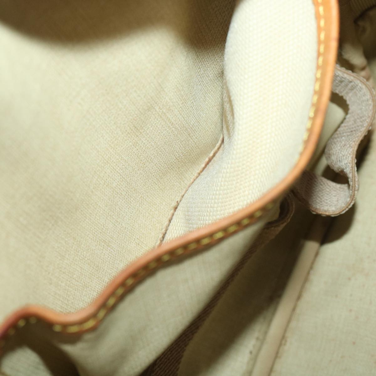 LOUIS VUITTON Monogram Deauville Hand Bag M47270 LV 37877