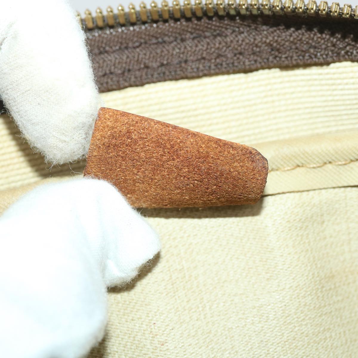 LOUIS VUITTON Monogram Deauville Hand Bag M47270 LV 37877