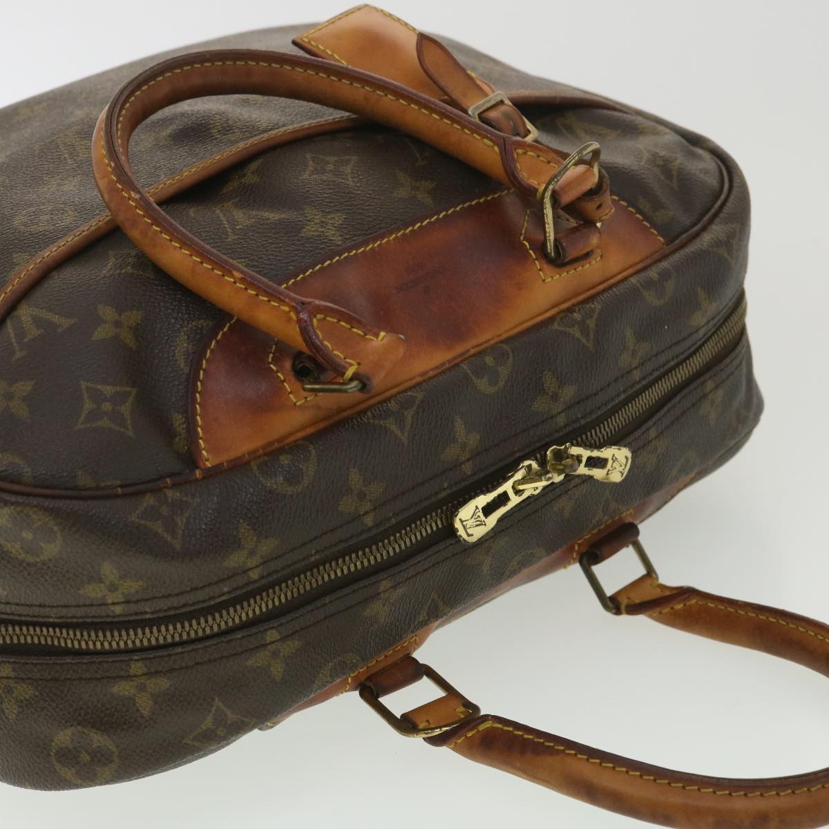 LOUIS VUITTON Monogram Deauville Hand Bag M47270 LV 37877
