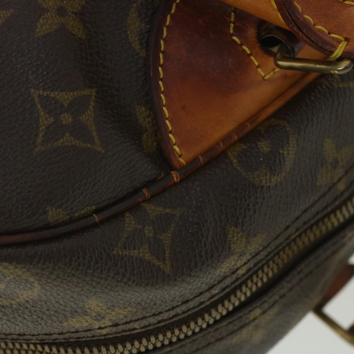 LOUIS VUITTON Monogram Deauville Hand Bag M47270 LV 37877