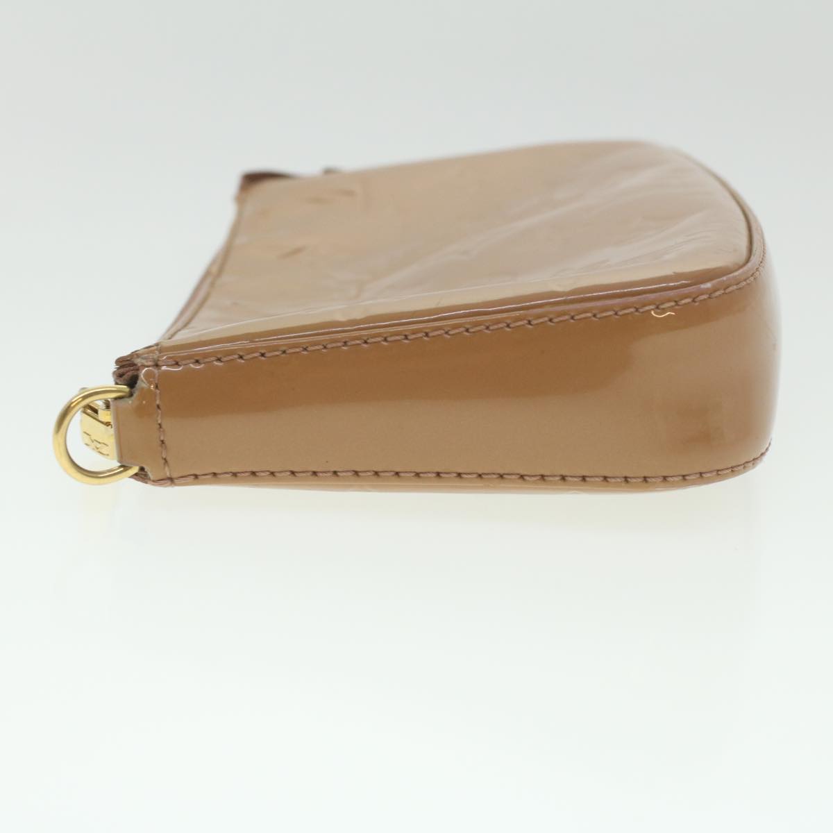 LOUIS VUITTON Vernis Pochette Accessoires Pouch Rose Velours M91575 37888