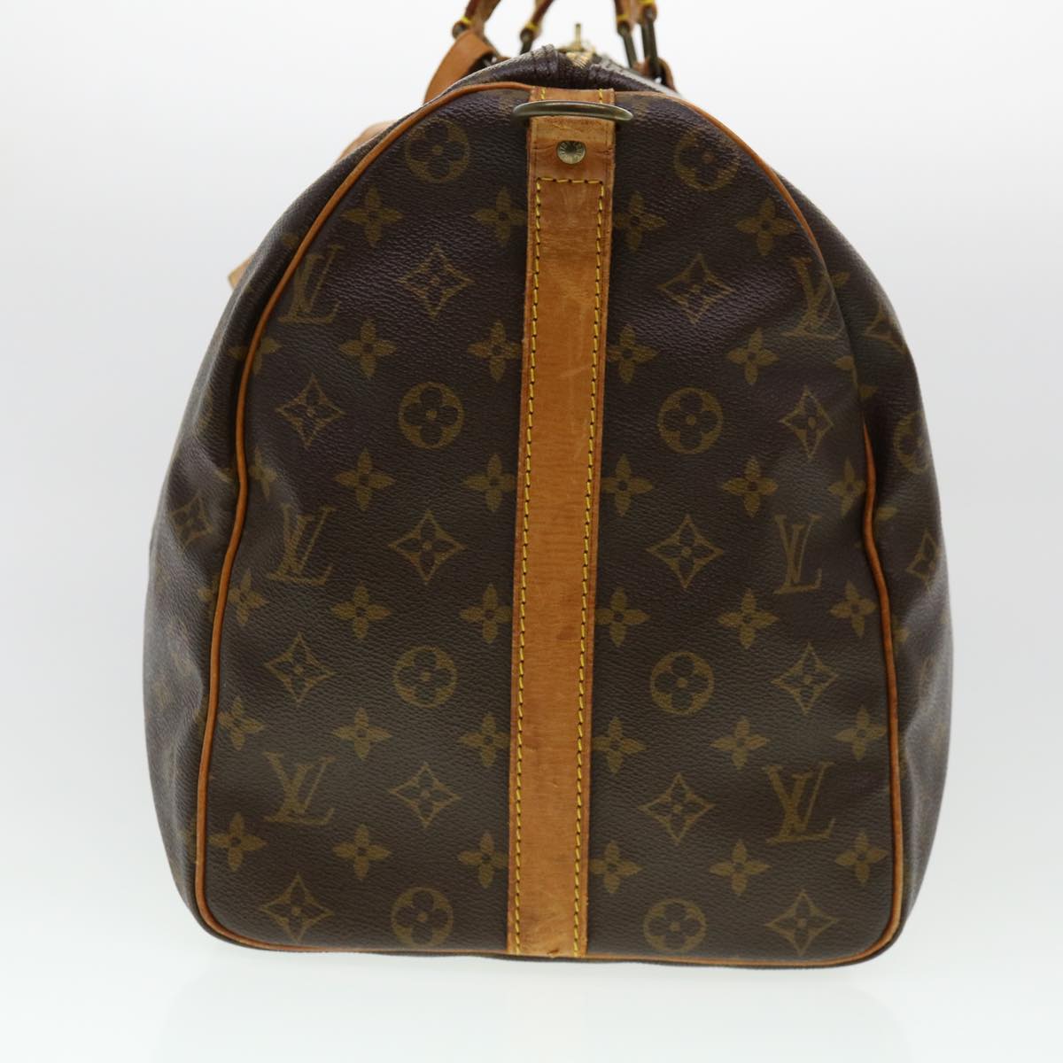 LOUIS VUITTON Monogram Keepall Bandouliere 50 Boston Bag M41416 LV 37901