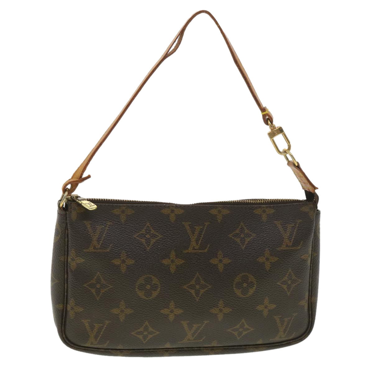 LOUIS VUITTON Monogram Pochette Accessoires Pouch M51980 LV 37913