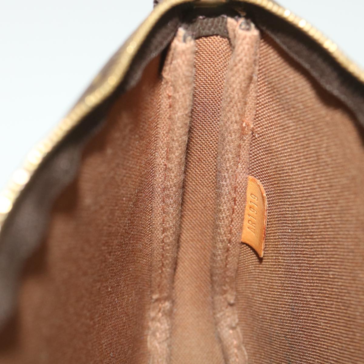 LOUIS VUITTON Monogram Pochette Accessoires Pouch M51980 LV 37913