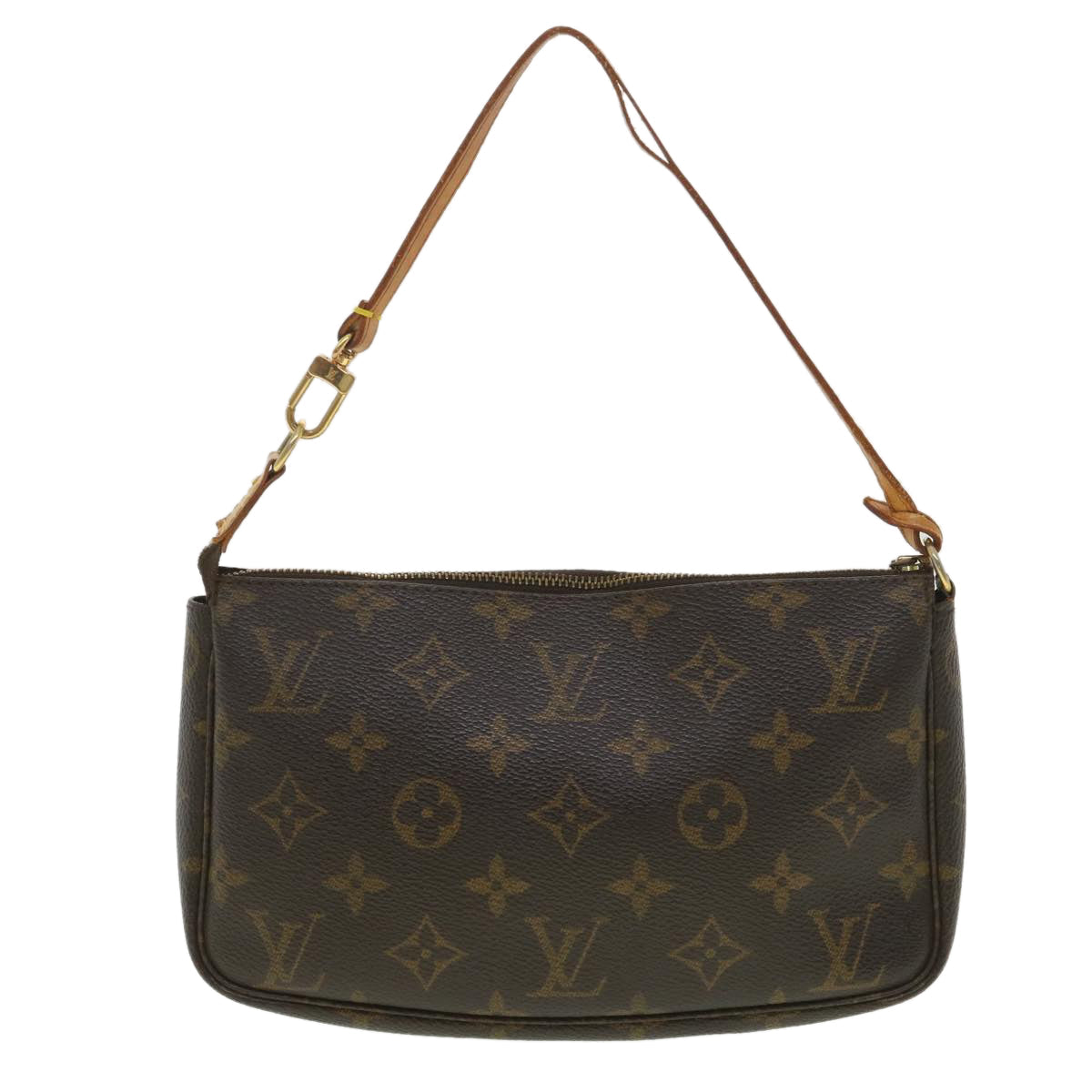 LOUIS VUITTON Monogram Pochette Accessoires Pouch M51980 LV 37913