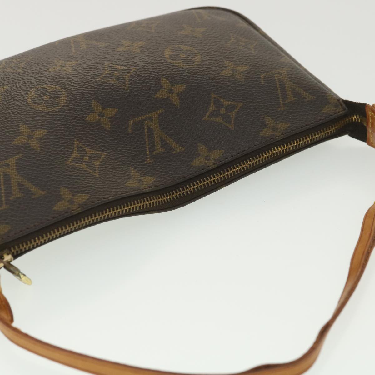 LOUIS VUITTON Monogram Pochette Accessoires Pouch M51980 LV 37913