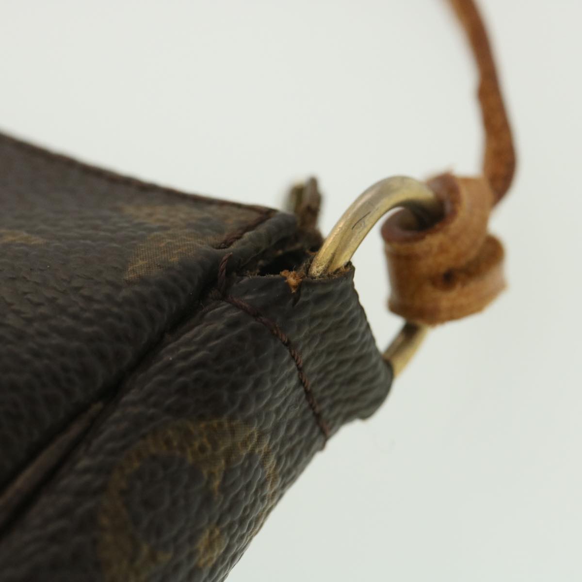 LOUIS VUITTON Monogram Pochette Accessoires Pouch M51980 LV 37913
