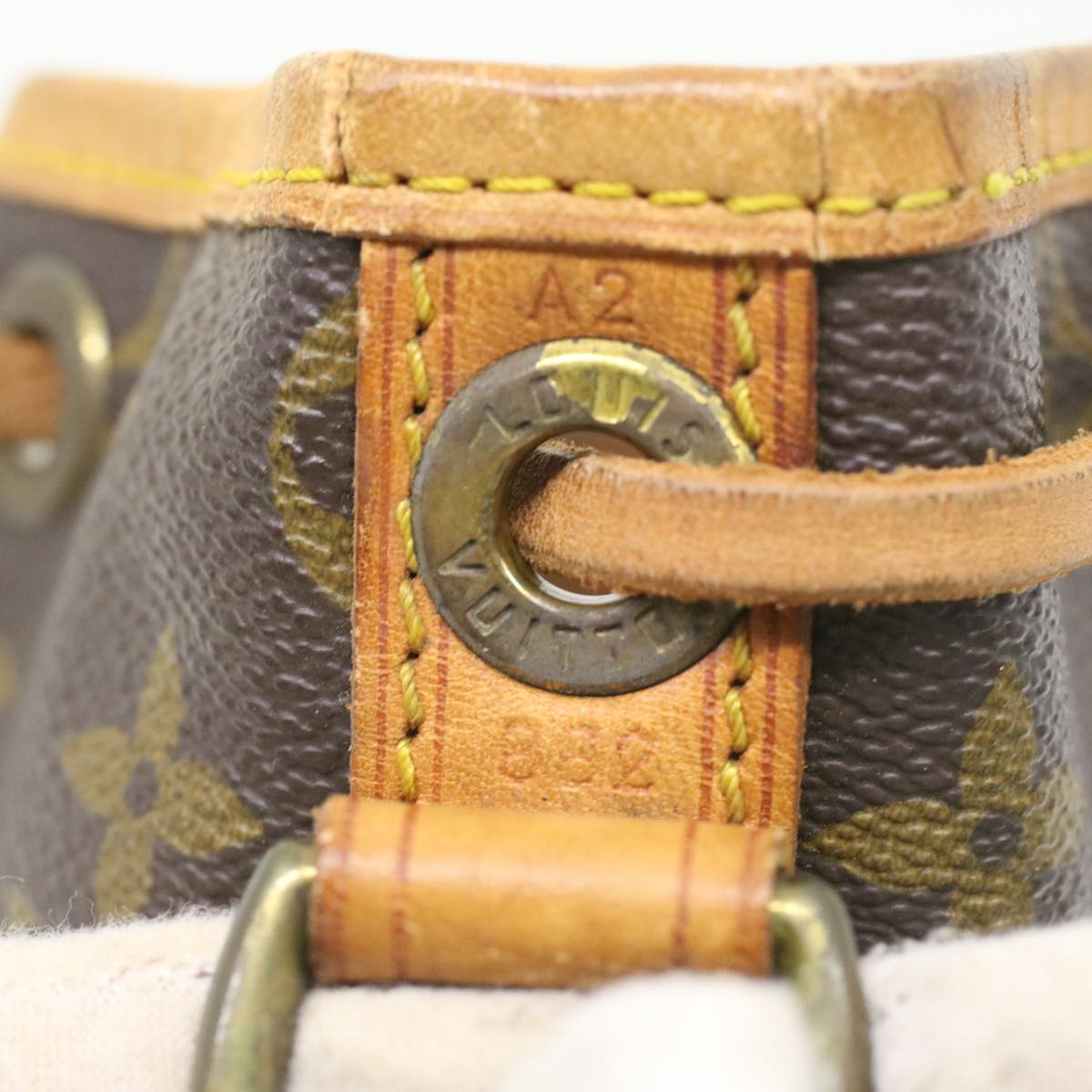 LOUIS VUITTON Monogram Noe Shoulder Bag M42224 LV 37947