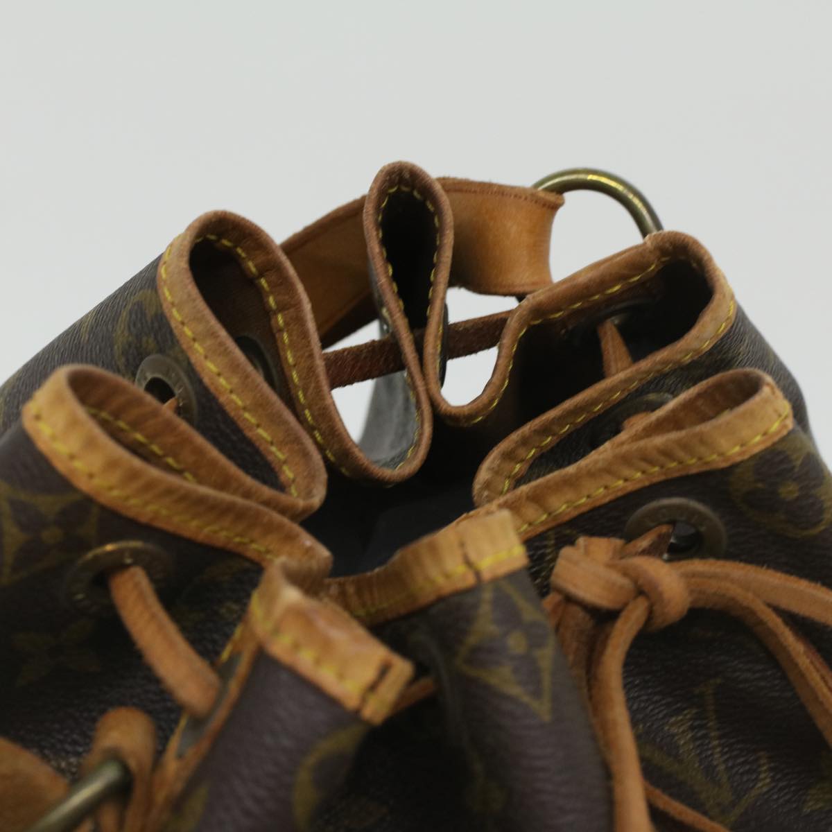 LOUIS VUITTON Monogram Noe Shoulder Bag M42224 LV 37947