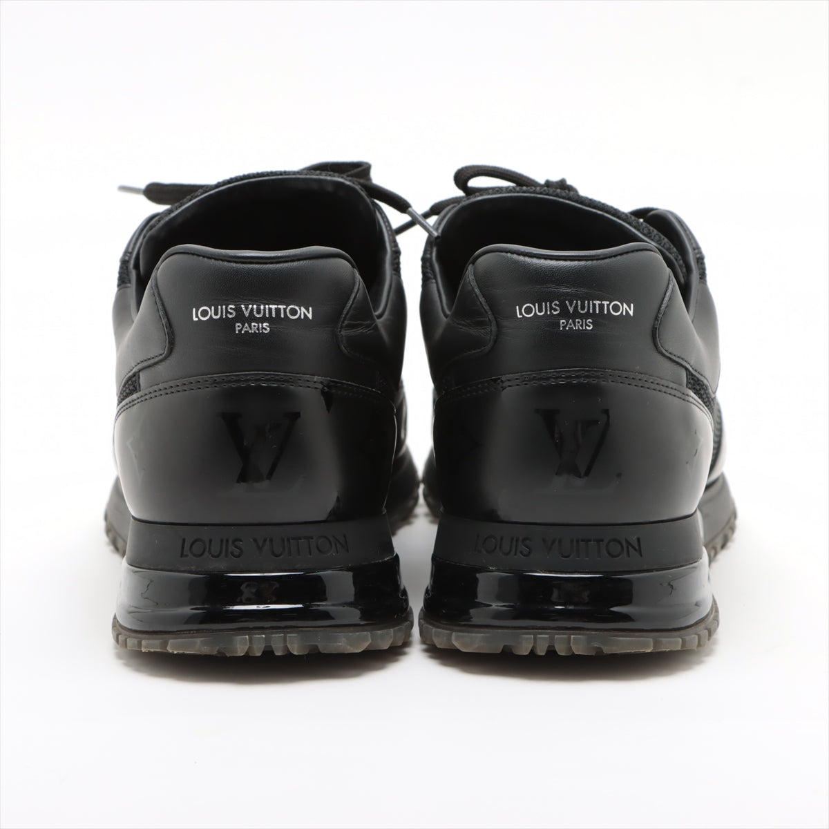 Louis Vuitton Lanew Line 21 Years Mesh X Leather Trainers 8 Men Black GO1211 Monogram  Bag