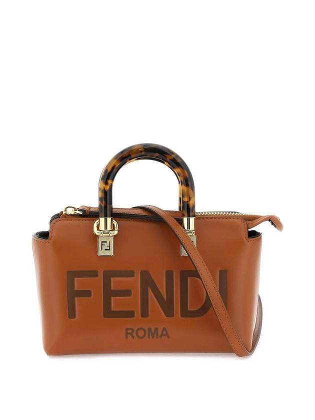 Luxury Fendi By The Way Small Leather Tote Bag Brown